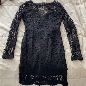 -CLOSET CLEAROUT- Open back black dress